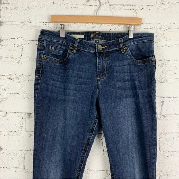 Kut from the Kloth Women's Skinny Jeans - Dark Blue - Picture 4 of 9